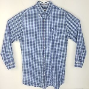 Peter Millar Plaid button down shirt sz M